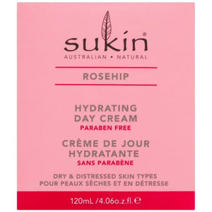 Sukin Rosehip Hydrating Day Cream 120mL