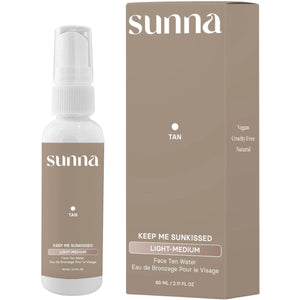 Sunna Face Tan Water, Light-Medium 60mL