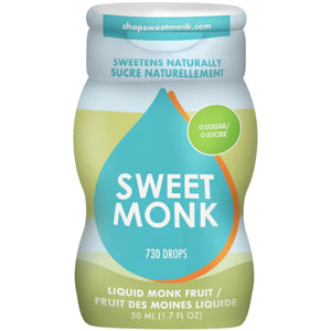 SweetMonk 100% Pure Original Liquid Monk Fruit Sweetener 50mL