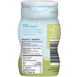 SweetMonk 100% Pure Original Liquid Monk Fruit Sweetener 50mL