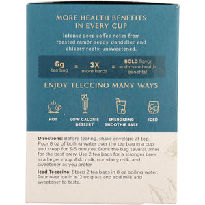 Teeccino Dandelion Dark Roast Herbal Tea 10ct