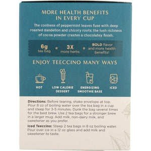 Teeccino Dandelion Mocha Mint Roasted Herbal Tea 10ct