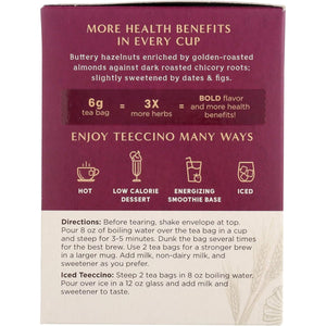 Teeccino Hazelnut Roasted Herbal Tea 10ct