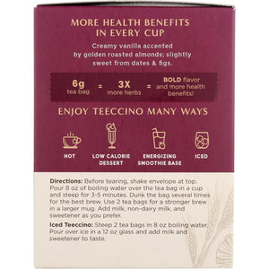 Teeccino Vanilla Nut Roasted Herbal Tea 10ct