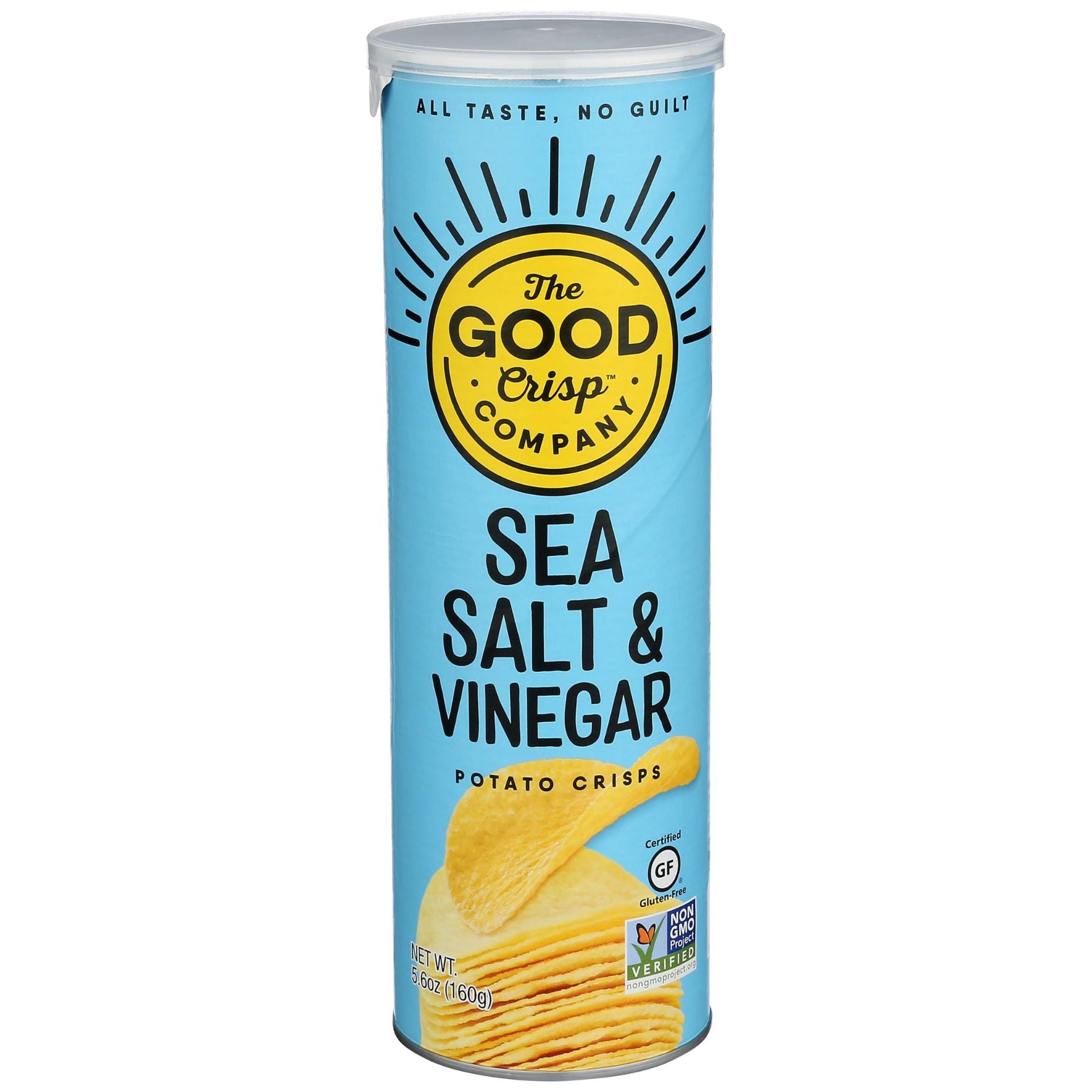The Good Crisp Co. Potato Crisps - Sea Salt & Vinegar 160g
