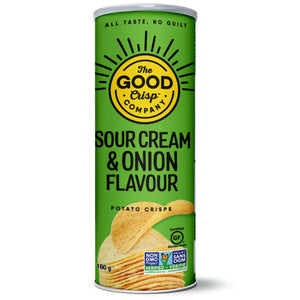 The Good Crisp Co. Potato Crisps - Sour Cream & Onion 160g