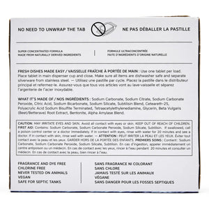 The Unscented Co. Dishwasher Tab - Single 1ct