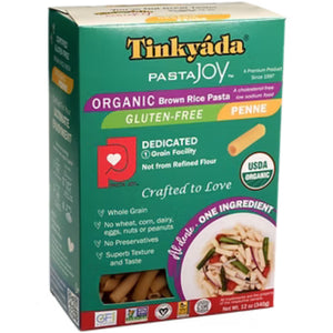Tinkyada Organic Brown Rice Pasta Penne 340g