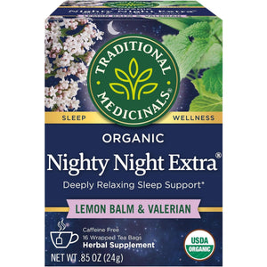 Traditional Medicinals Organic Nighty Night Extra Tea 16ct
