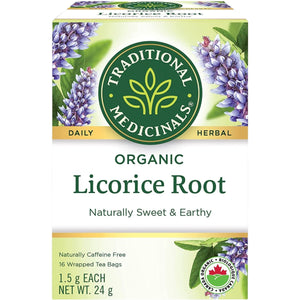 Traditional Medicinals Organic Licorice Root Tea 16ct