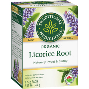 Traditional Medicinals Organic Licorice Root Tea 16ct