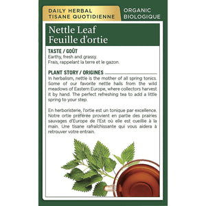 Traditional Medicinals Organic Nettle Leaf Tea 16ct