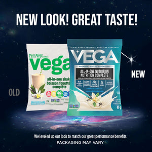 VEGA All-In-One Nutrition Plant-Based Protein French Vanilla 41g (Single Serving)