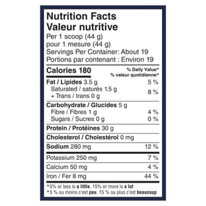 VEGA Plant-Based Protein + Recovery Chocolate 837g