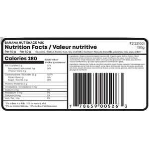 Westpoint Naturals Banana Nut Snack Mix 150g