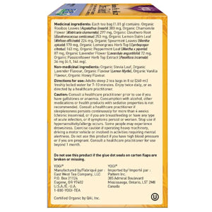 Yogi Chamomile Passionflower Stress Relief Tea 16ct