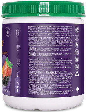 Organika Electrolytes Defence with Elderberry & Echinacea - 180g