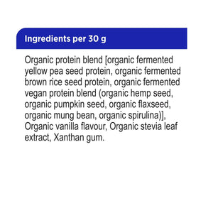 Genuine Health Organic Fermented Vegan Protein Vanilla 600g