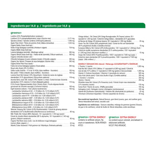 Genuine Health Greens+ Extra Energy - Vanilla 222g (15 servings)