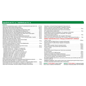 Genuine Health Greens+ Extra Energy - Natural Cappuccino 445g