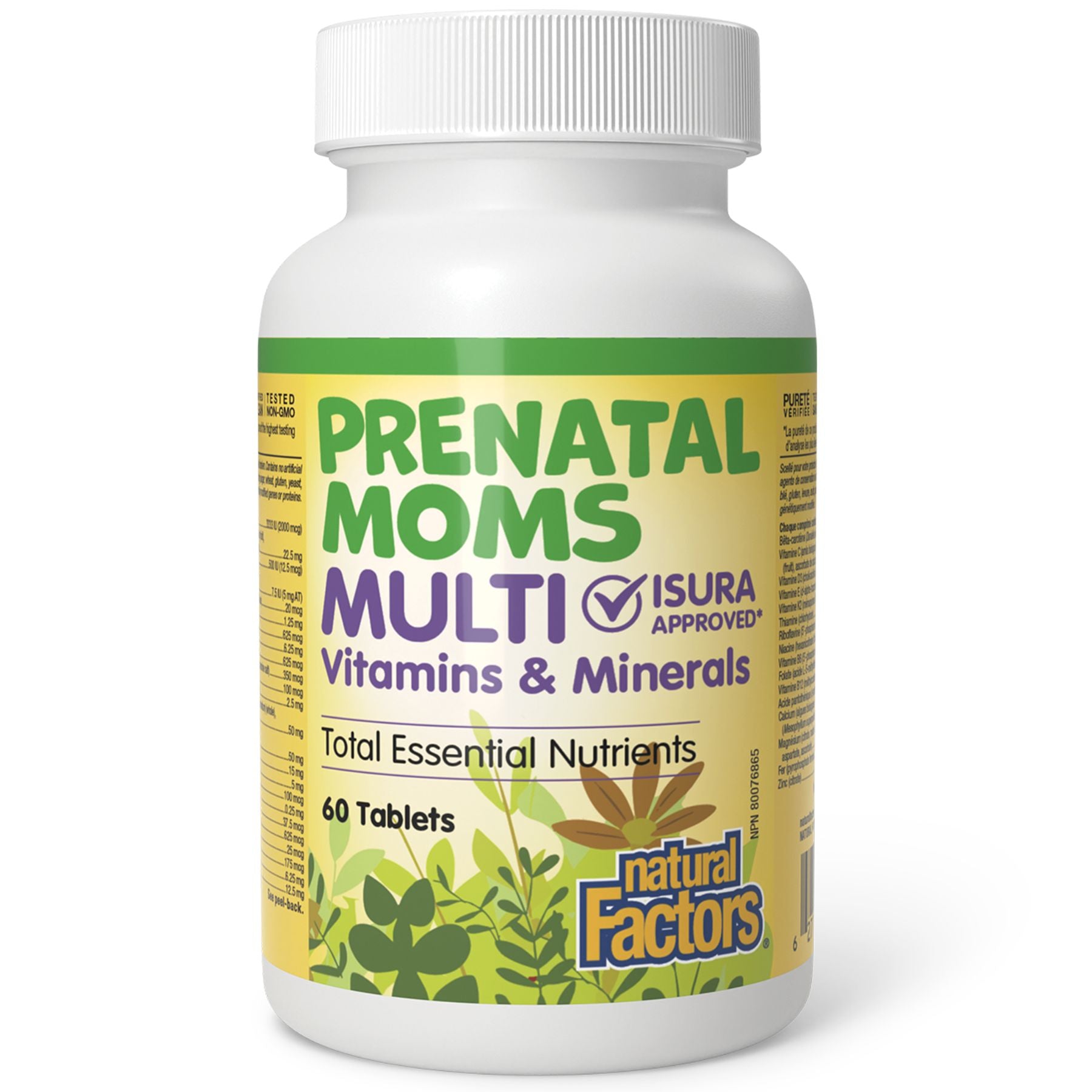 Natural Factors Big Friends Healthy Mom Prenatal Multi 60s