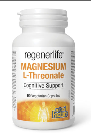 Natural Factors regenerlife Magnesium L-Threonate 90s