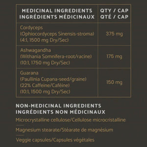 The Sporing Company MycoVeda Energy 60s