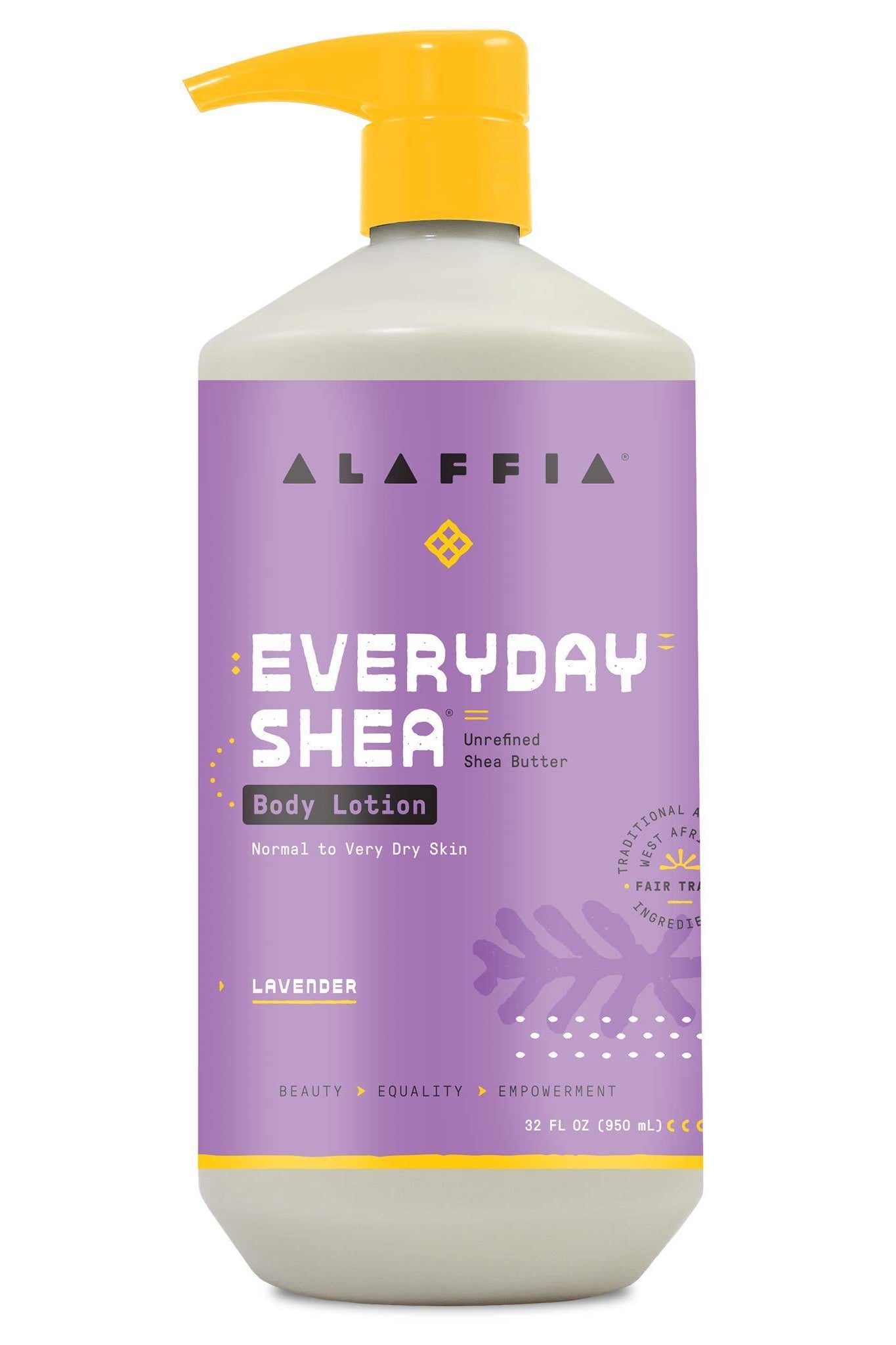 Alaffia Everyday Shea Body Lotion - Lavender 950 ml