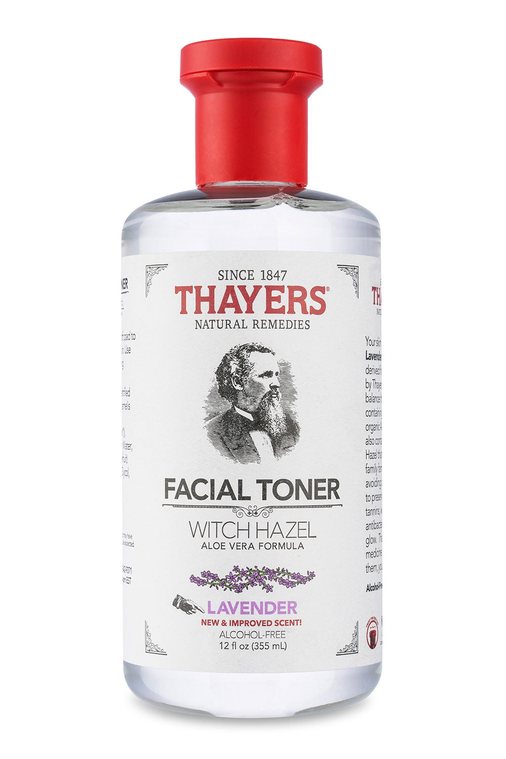 Thayers Witch Hazel Toner Lavender Alcohol Free 12oz