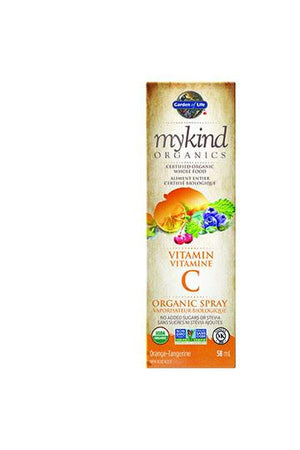 Garden of Life mykind Organics Vitamin C Spray Orange Tangerine 58ml