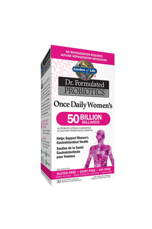 Garden of Life Dr. Formulated Probiotics Once Daily Women's Shelf-Stable 50 Billion CFU Shelf-Stable 30s