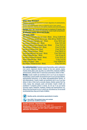 RenewLife DigestMORE Ultra Strength 60S