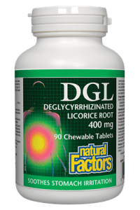 Natural Factors DGL Licorice Root Extract 90s