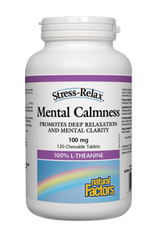 Natural Factors Mental Calmness 120s