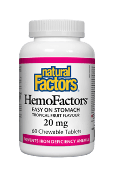 Natural Factors HemoFactors 20mg 60s