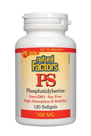 Natural Factors PS Phosphatidylserine 100 mg 120s