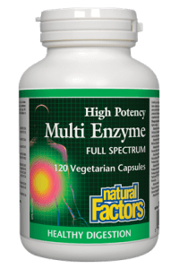 Natural Factors Multi Enzyme 120s