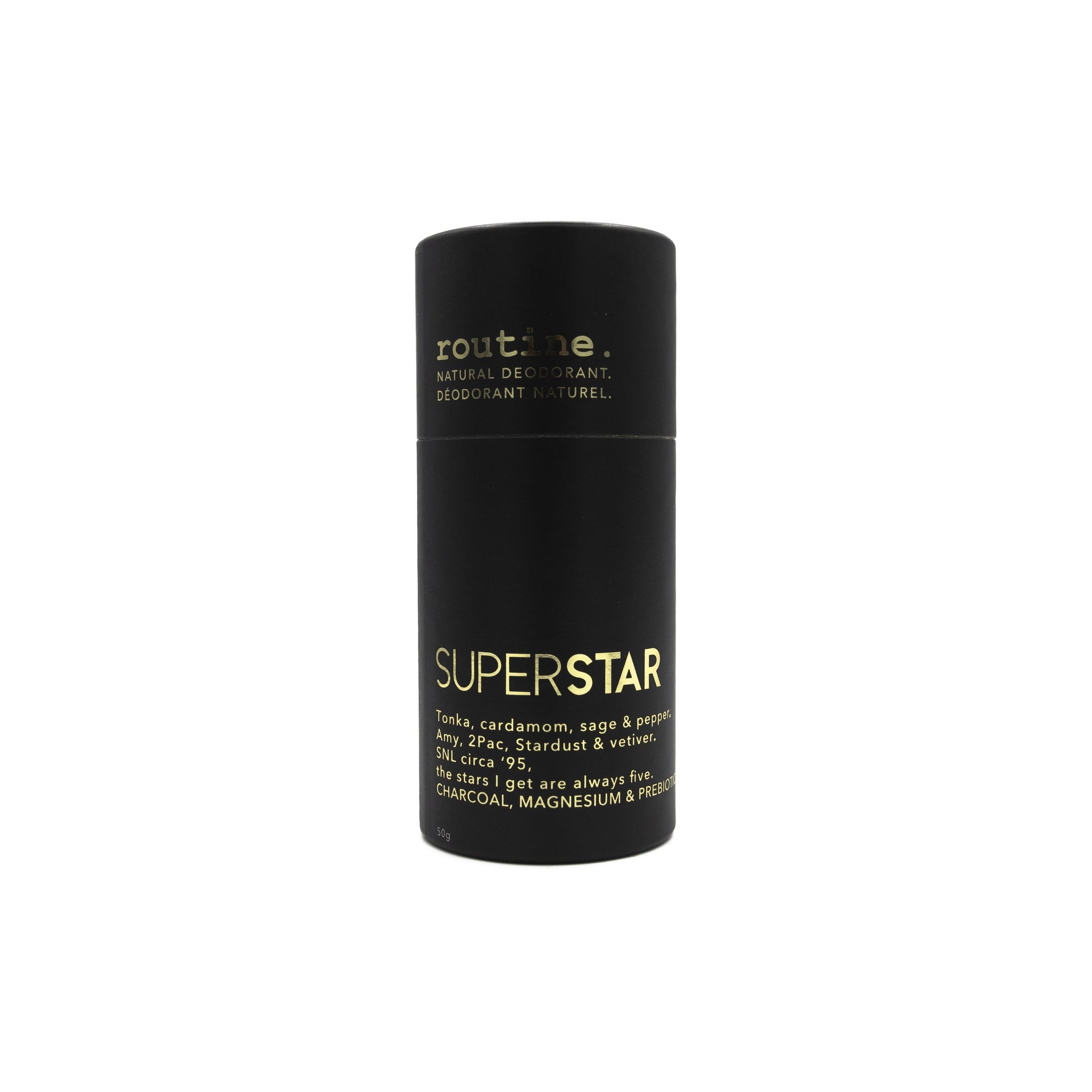 Routine Superstar Natural Deodorant Stick 50g