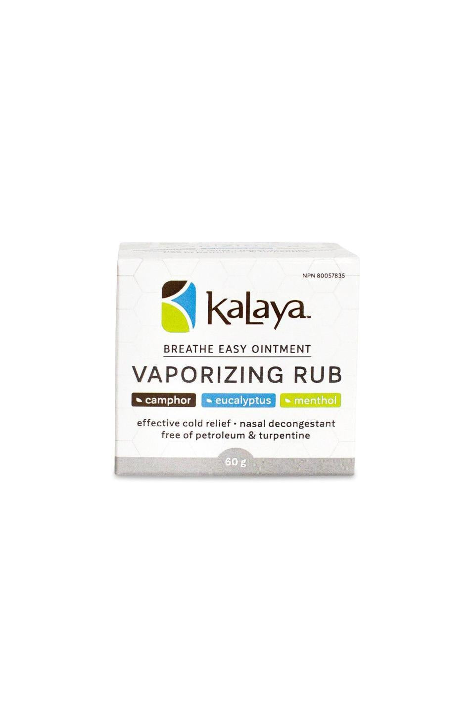 Kalaya Breathe Easy Ointment Vaporizing Rub 60g