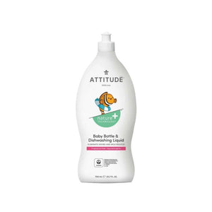 Attitude Nature+ Baby Bottle Dishwashing Liquid Unscented 700ml