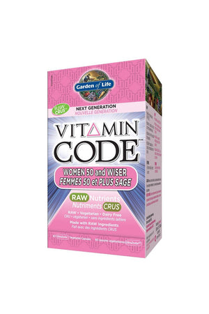 Garden of Life Vitamin Code 50 & Wiser Women Next Generation 60s