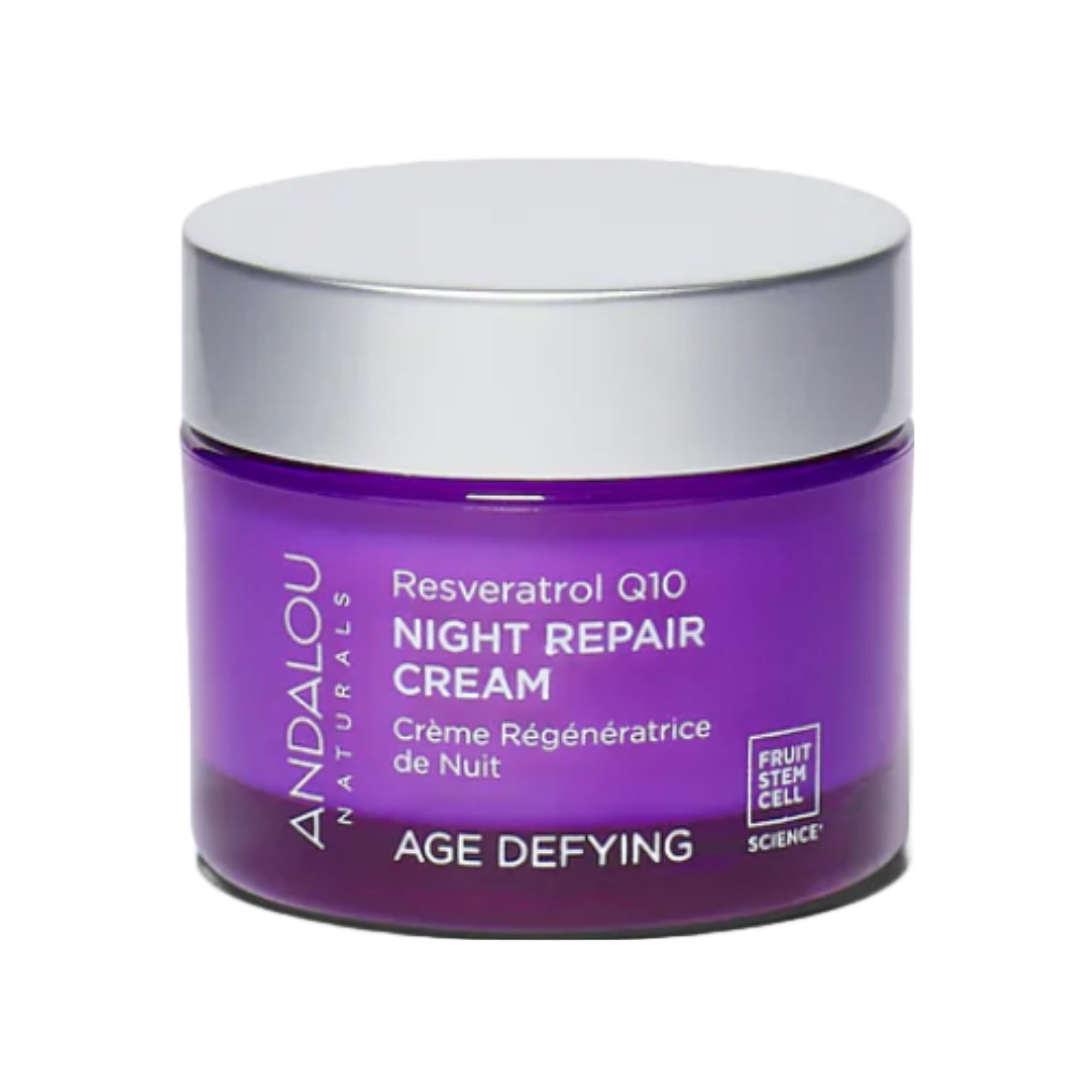Andalou Age Defying Resveratrol Q10 Night Repair Cream 50ml