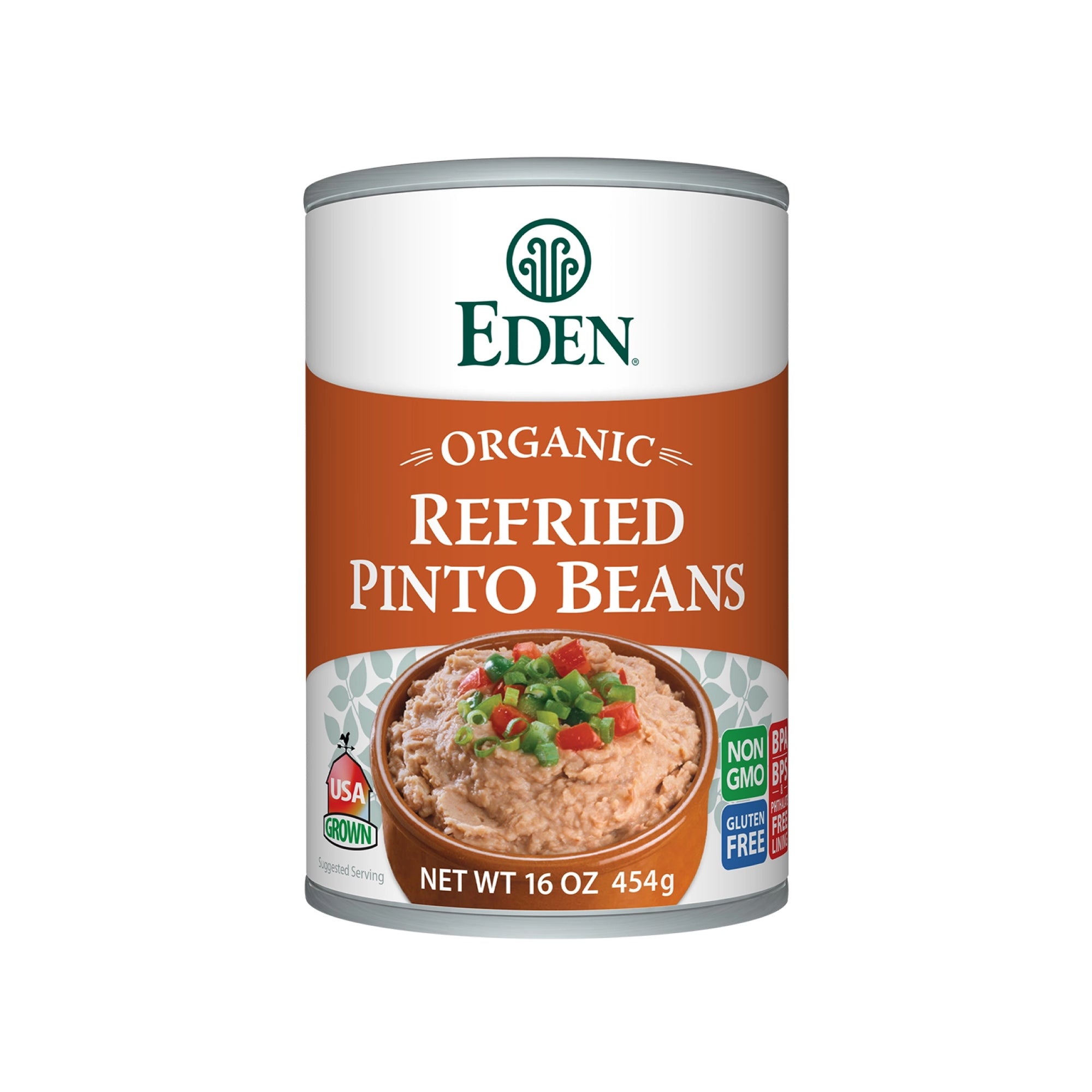 Eden Refried Organic Pinto Beans 454g