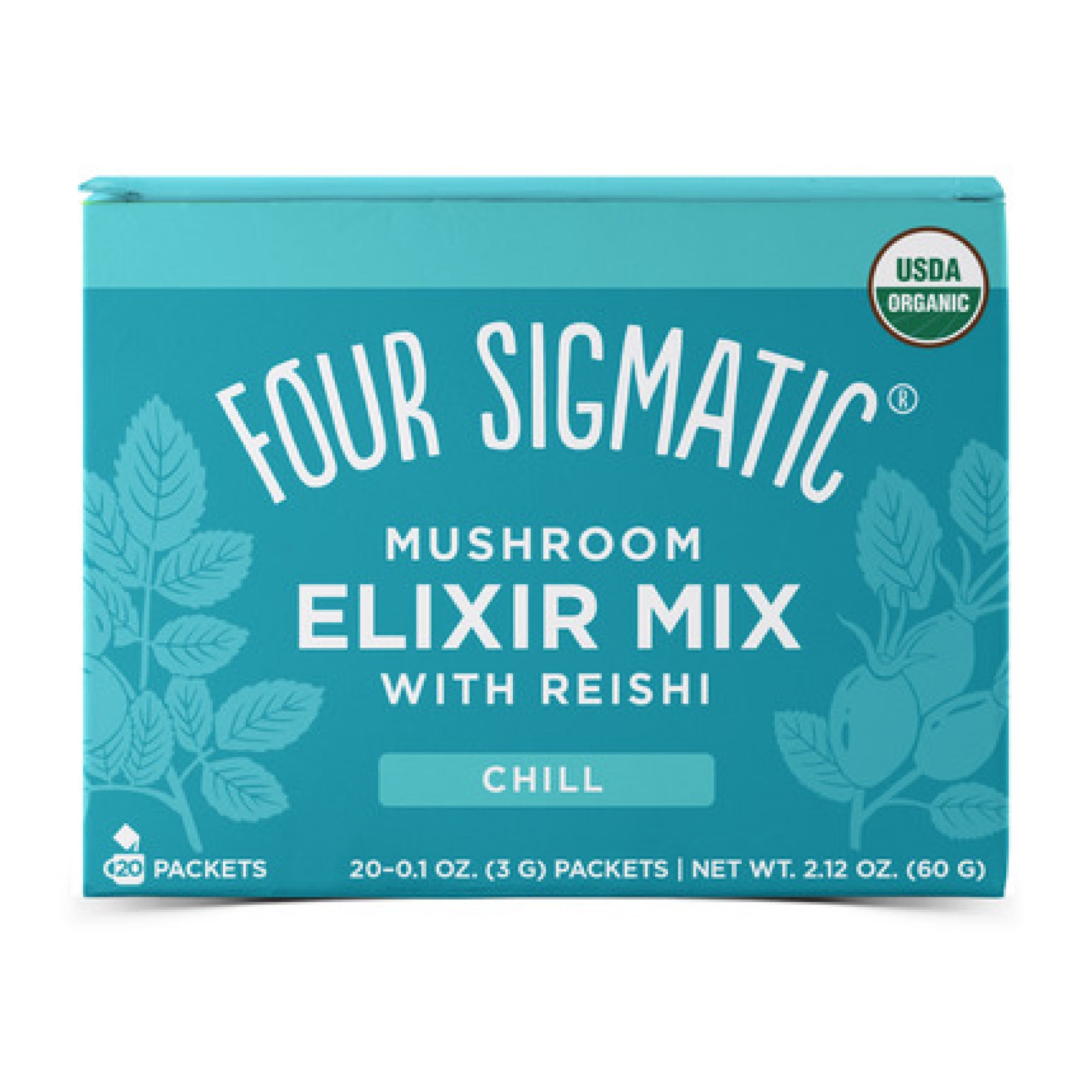 Four Sigmatic Organic Mushroom Elixir Mix with Reishi (1 Packet)