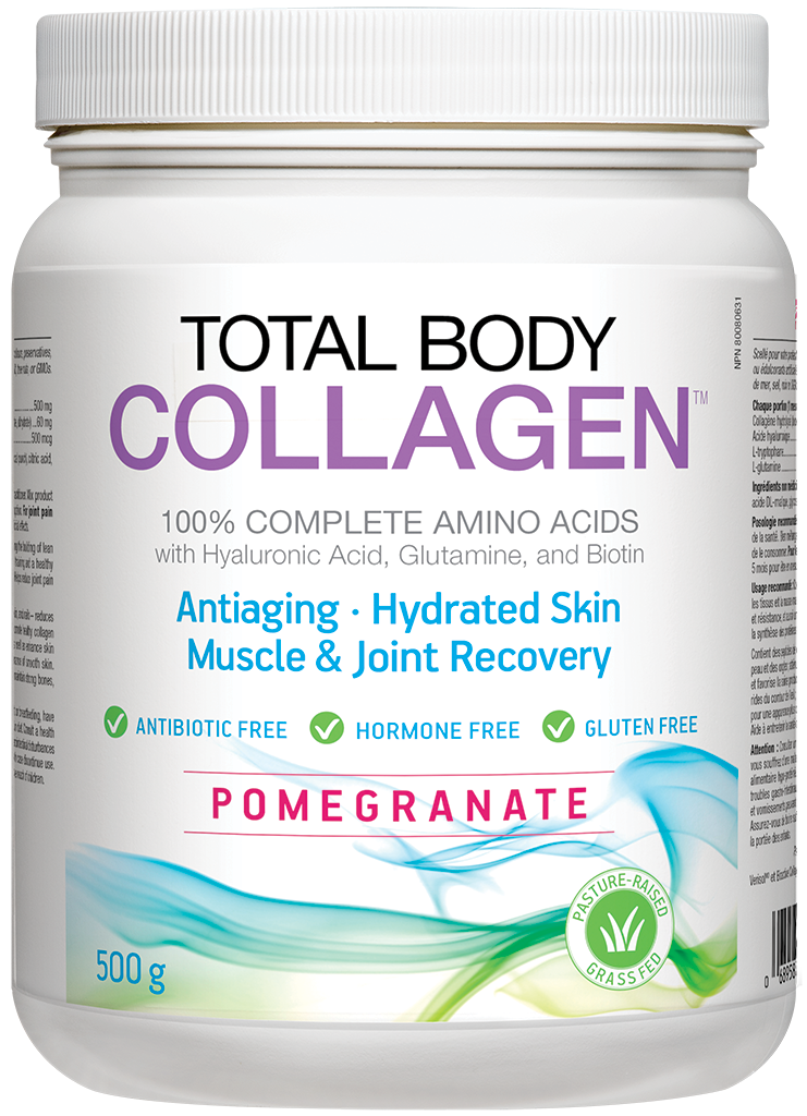 Natural Factors Total Body Collagen - Pomegranate Flavour 500g