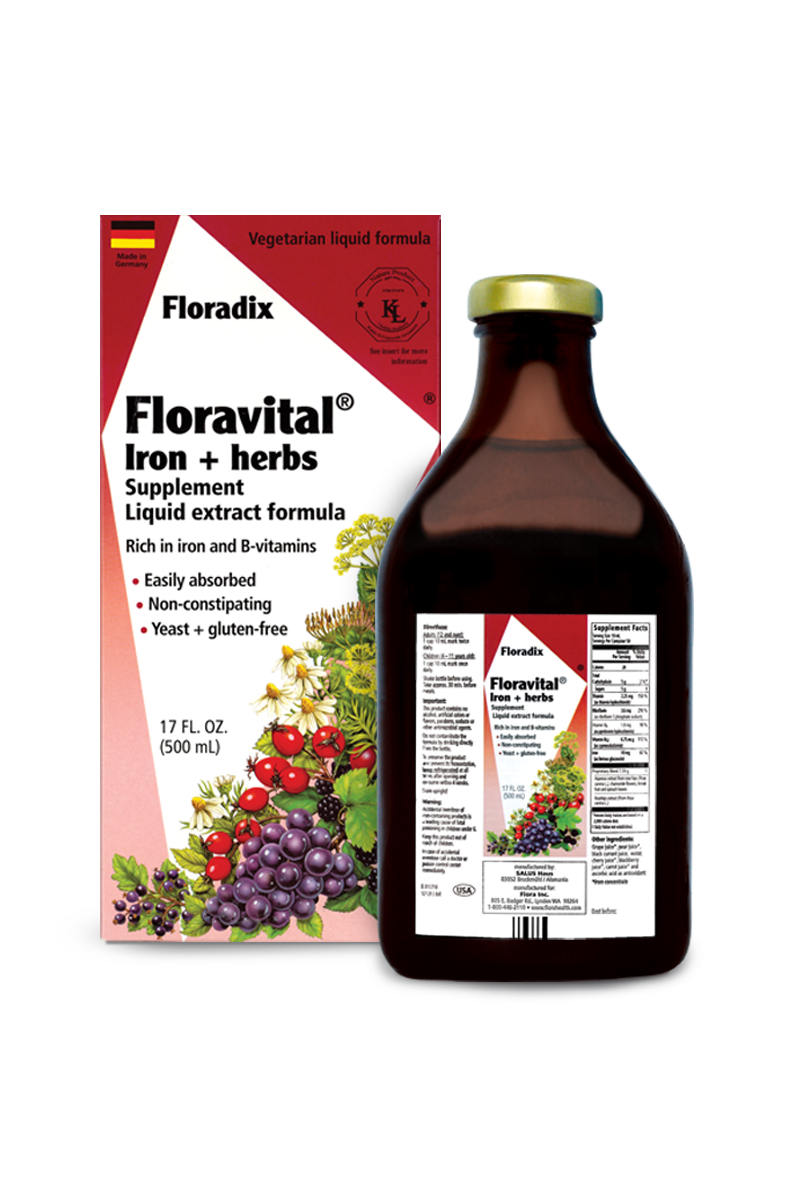 Salus Floravital® Iron + Herbs 500ml
