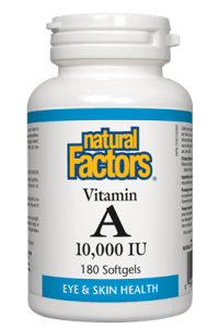 Natural Factors Vitamin A 10,000 IU 180s