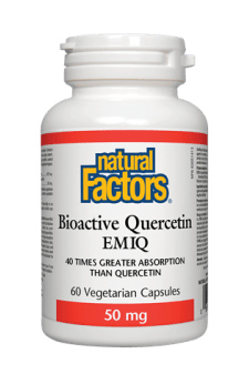 Natural Factors Bioactive Quercetin EMIQ 60s