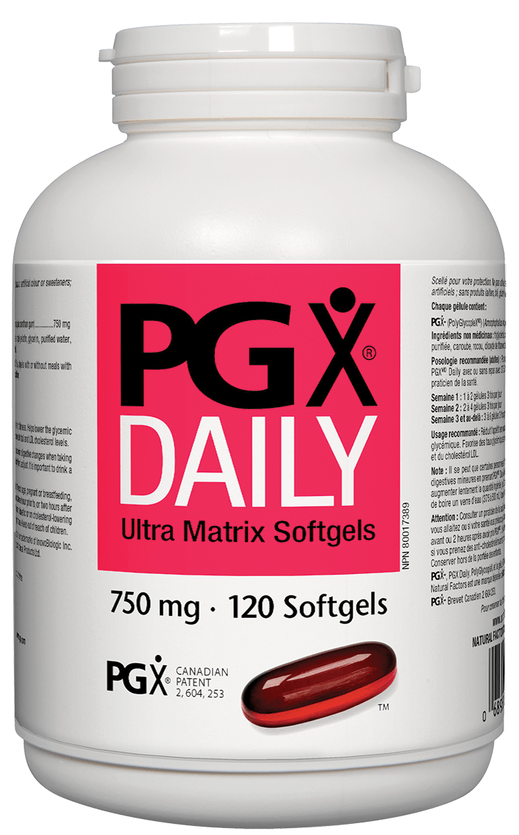 Natural Factors PGX Daily Ultra Matrix Softgels 120s
