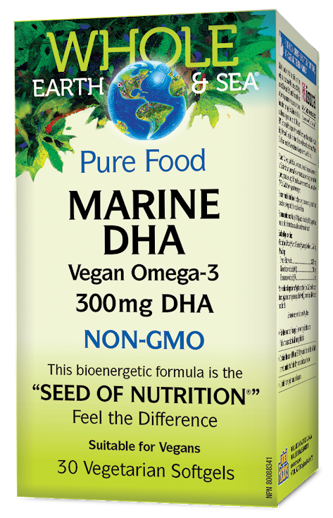 Whole Earth & Sea Marine DHA Vegan 30s